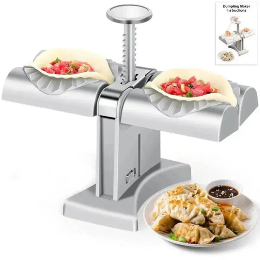 1pc Automatic Double Head Dumpling Maker Dumpling Making Tools Household Restaurant Mold Cooking Gadgets Kitchen Accessories